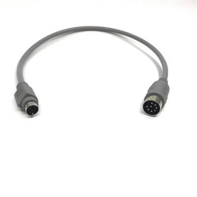 8pin mini din to big din extension cable