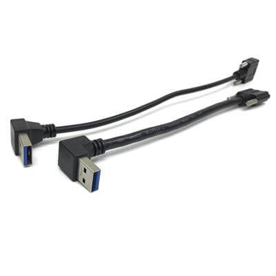 high quality USB 3.0 to Micro USB 3.0 extension charging cable 90° and 180° is optional