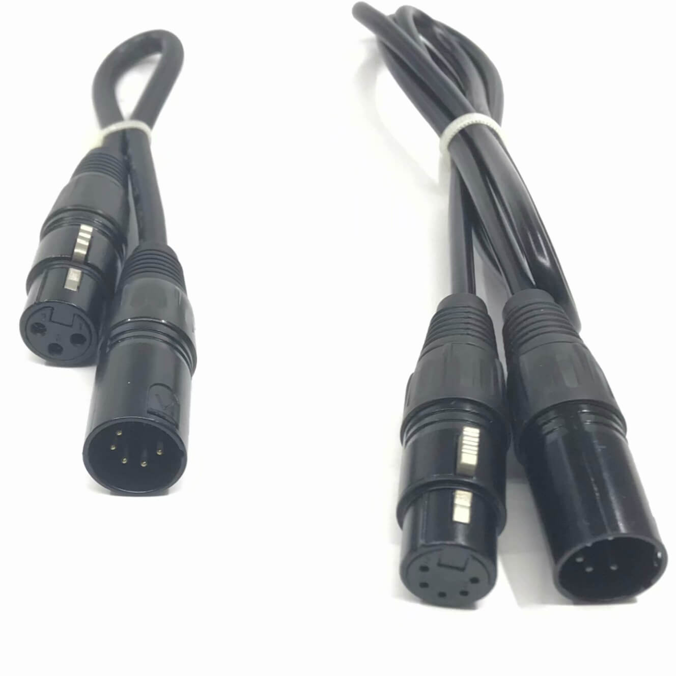 custom high quality microphone cables 5pin male to female xlr cable