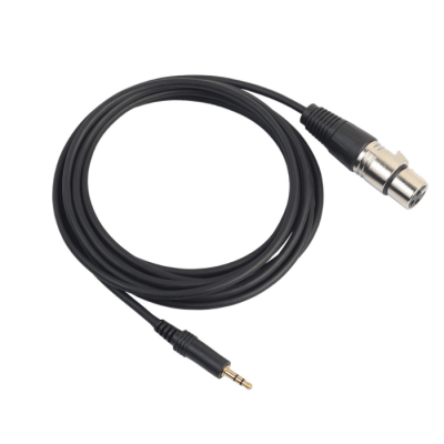 3.5mm Audio Cables 3.5mm Gold-plated Stereo Connector To 3Pin XLR Female Audio Cable