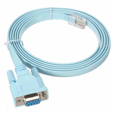 Cisco Console RJ45 to RS232,RJ45 to DB9 Pin Serial Port Female to RJ45 Male Cat5 Ethernet LAN Console