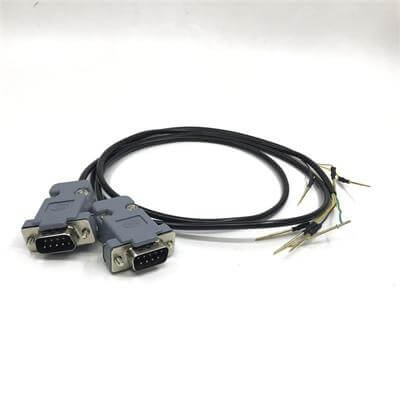 DB9 Male Assembled Connector To 4 Spring Probes Cables