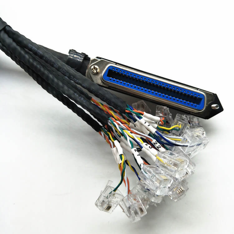 Factory supplies CN50 connecting wires, SCSI50P plug wires, elbow CN50 signal wires