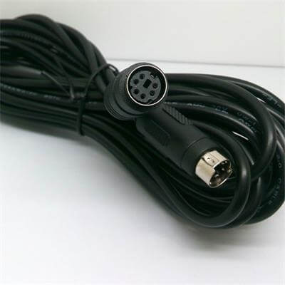 manufacturer customized black PS2 MINI DIN6P male to female mouse extension cables