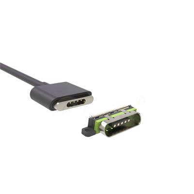 4-Pin Physical Therapy Neck Protection Magnetic Suction Charging Module Cable