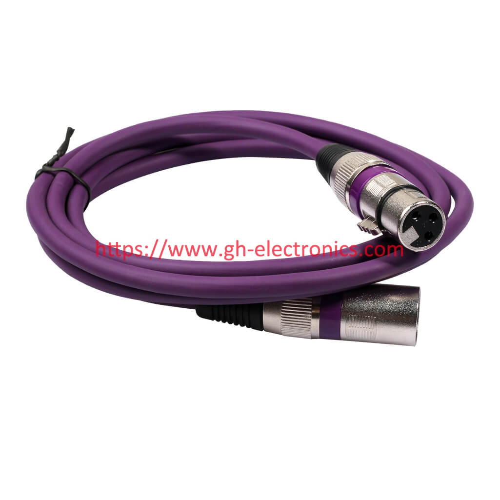 3 pin xlr to male xlr cable microphone cable