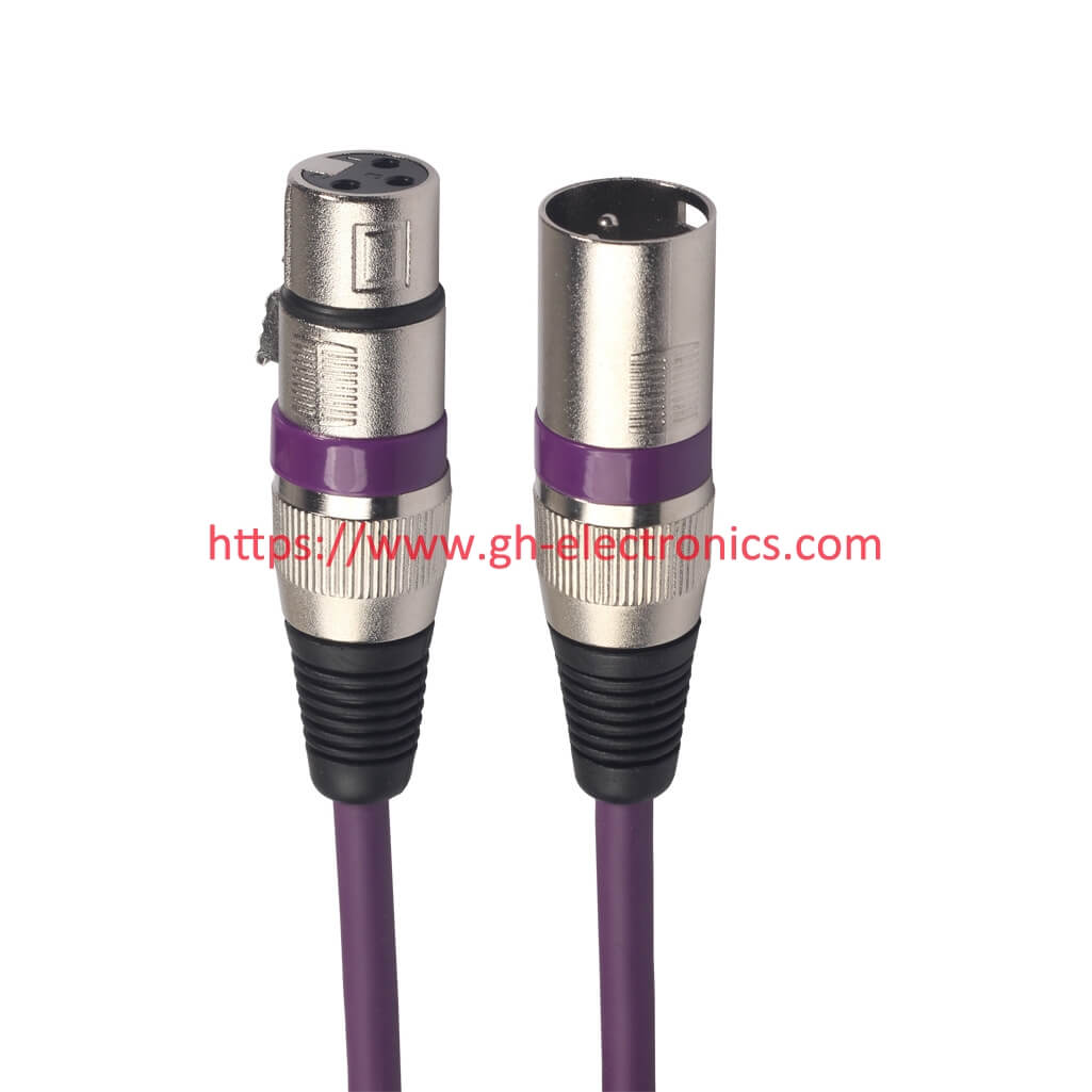 3 pin xlr to male xlr cable microphone cable