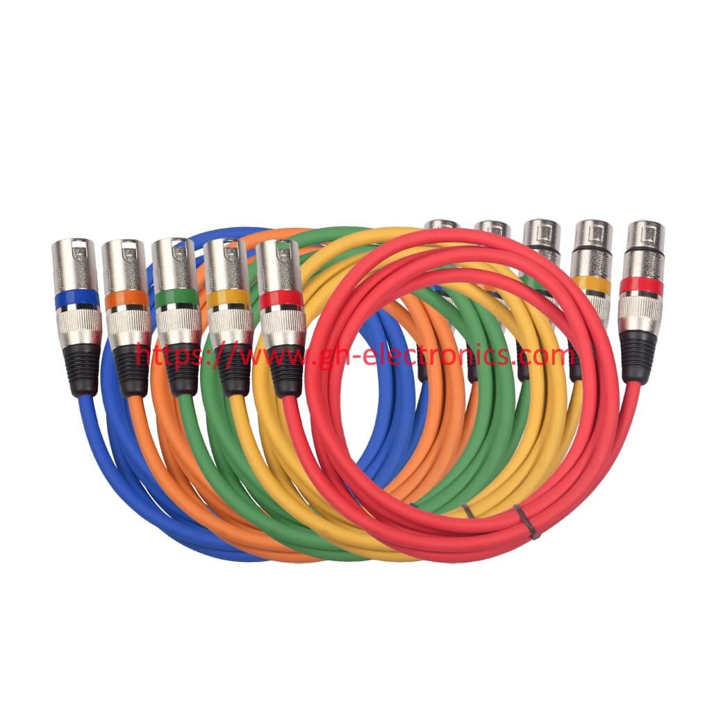 3 pin xlr to male xlr cable microphone cable