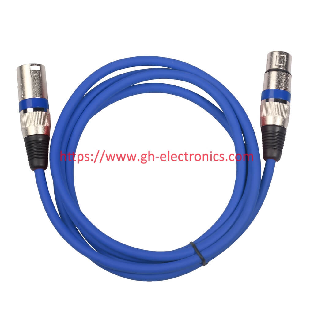 3 pin xlr to male xlr cable microphone cable