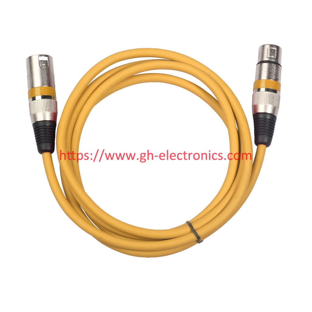 3 pin xlr to male xlr cable microphone cable