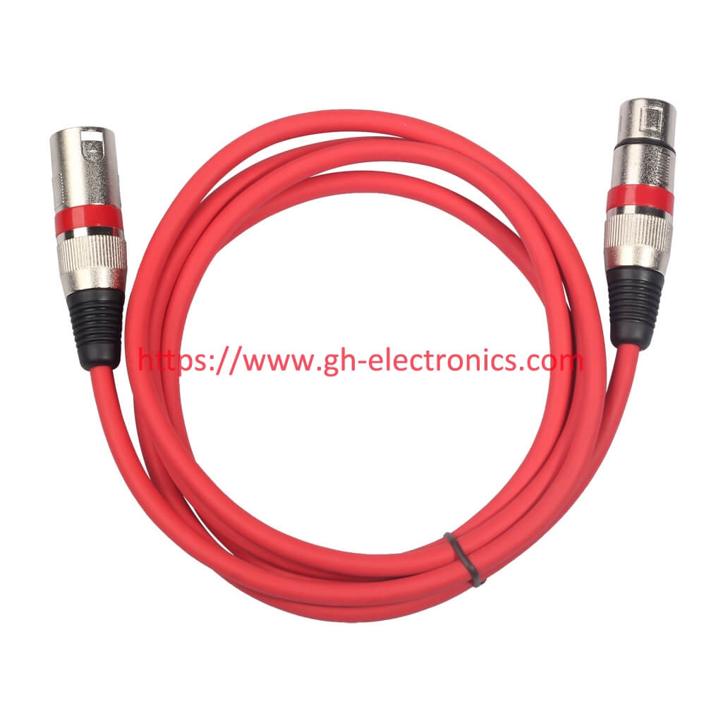 3 pin xlr to male xlr cable microphone cable