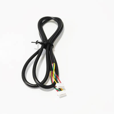 Molex 51021-0500 1.25mm Pitch Cable, UL2464 28AWG*5C OD3.2mm Black PVC Cable Assembly
