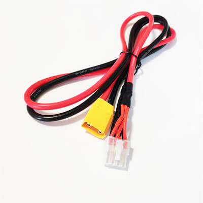 XT90H-M XT90 To Molex 4.2mm 12Pin Extension Cable With 0.8M 10AWG Silicon Wire Fo