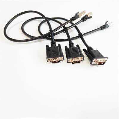 DB9 To RJ45 Console Cable, DB9 9-Pin Serial Port Male To RJ45 Male Cat5E Ethernet LAN Console Cable 0
