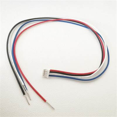 Custom UL certified JST cables, JST PH 2.0mm 4-pin connector cables