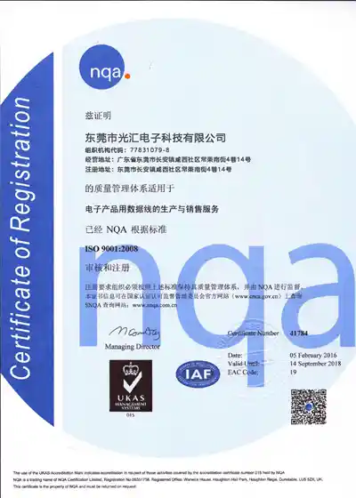 ISO Quality System Certification