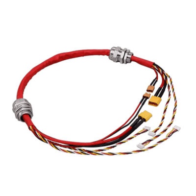 Integrated Bulkhead Power Wire Harness for UAV Power Systems