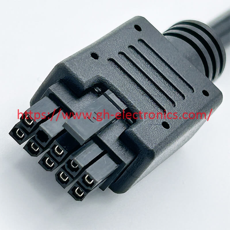 Micro-Fit 3.0 2x5Pin Male Overmolded Connector