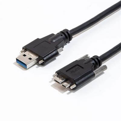 Locking Industrial USB Cable Assembly | Secure