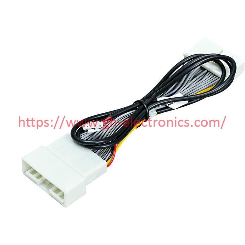 automotive headlight booster wiring loom multi connector car light control wiring harness
