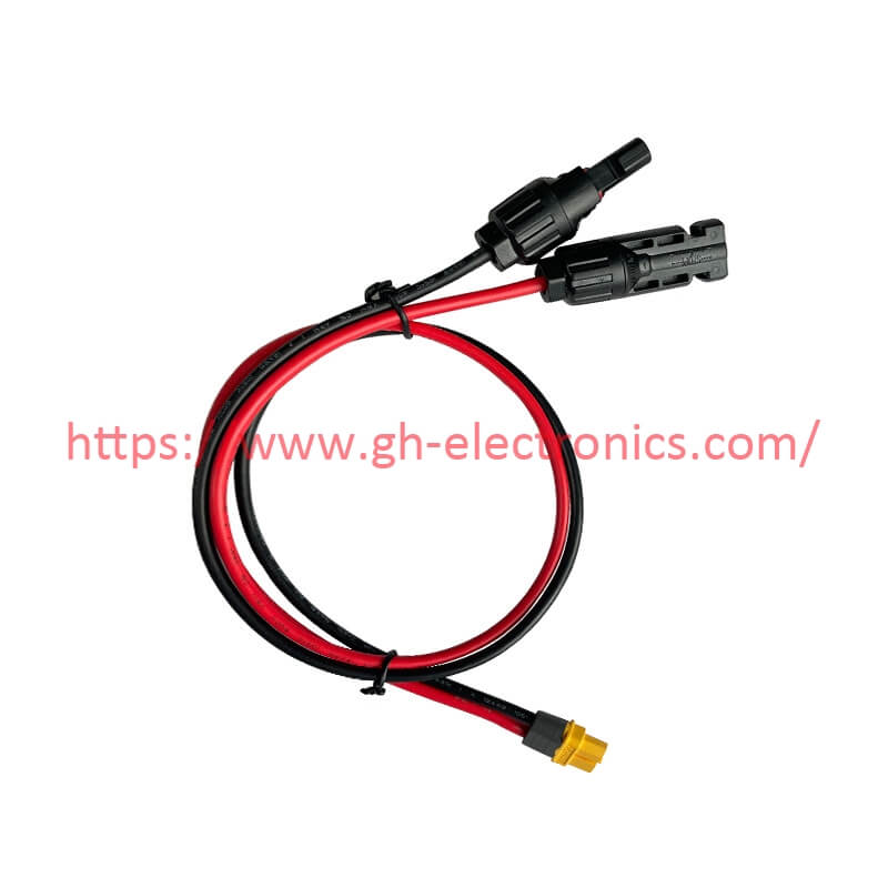 long length MC4 XT60 adapter cable new energy solar wiring assembly
