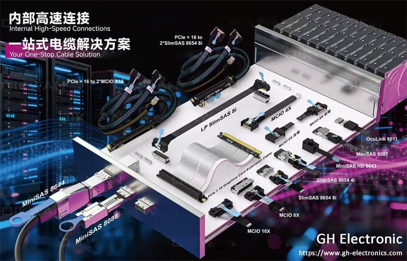 Internal High-Speed Connections Manufacturer, Your One-Stop Cable Solution