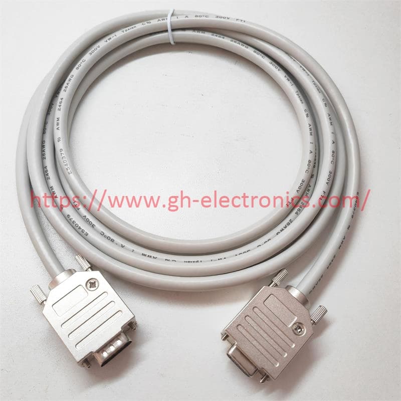 HDB15 male to female D‑SUB extension cable shielded industrial signal cable complete assembly HDB15 male to female D‑SUB extension cable shielded industrial signal cable complete assembly